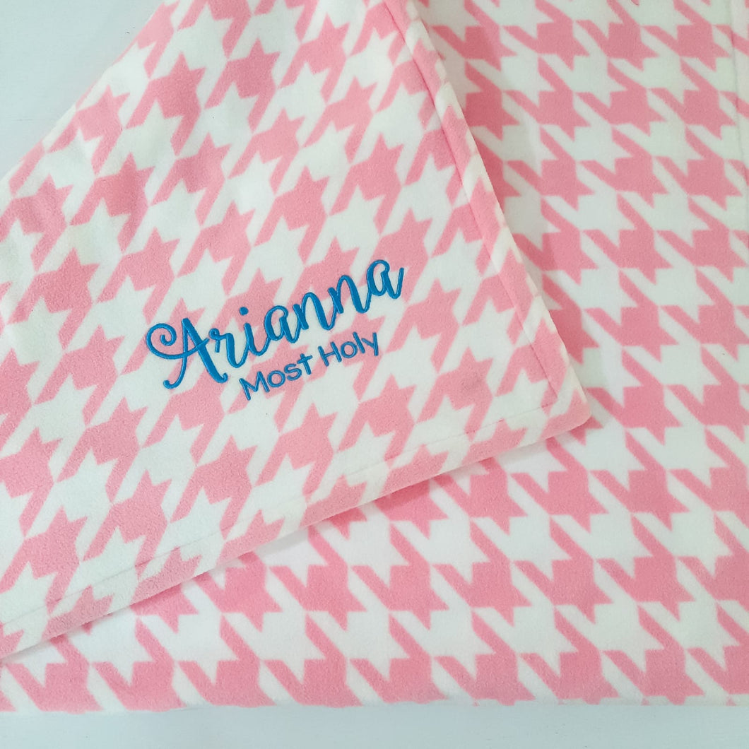 Arianna Printed Fleece Blankie