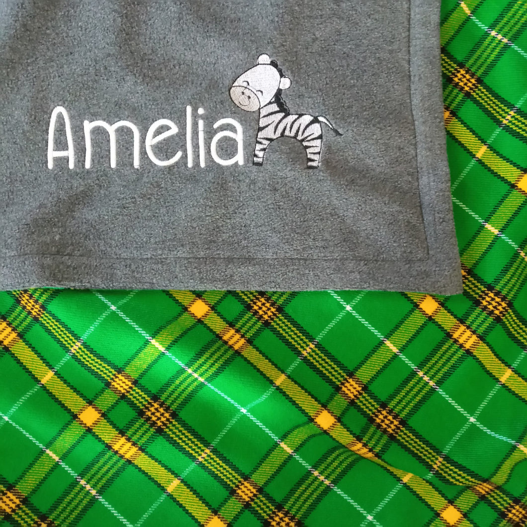 Amelia Maasai Fleece Blankie