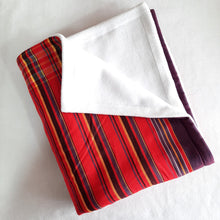 Load image into Gallery viewer, Nahla Kikoy Fleece Blankie
