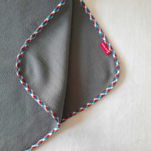 Load image into Gallery viewer, Namelok Border Fleece Blanket
