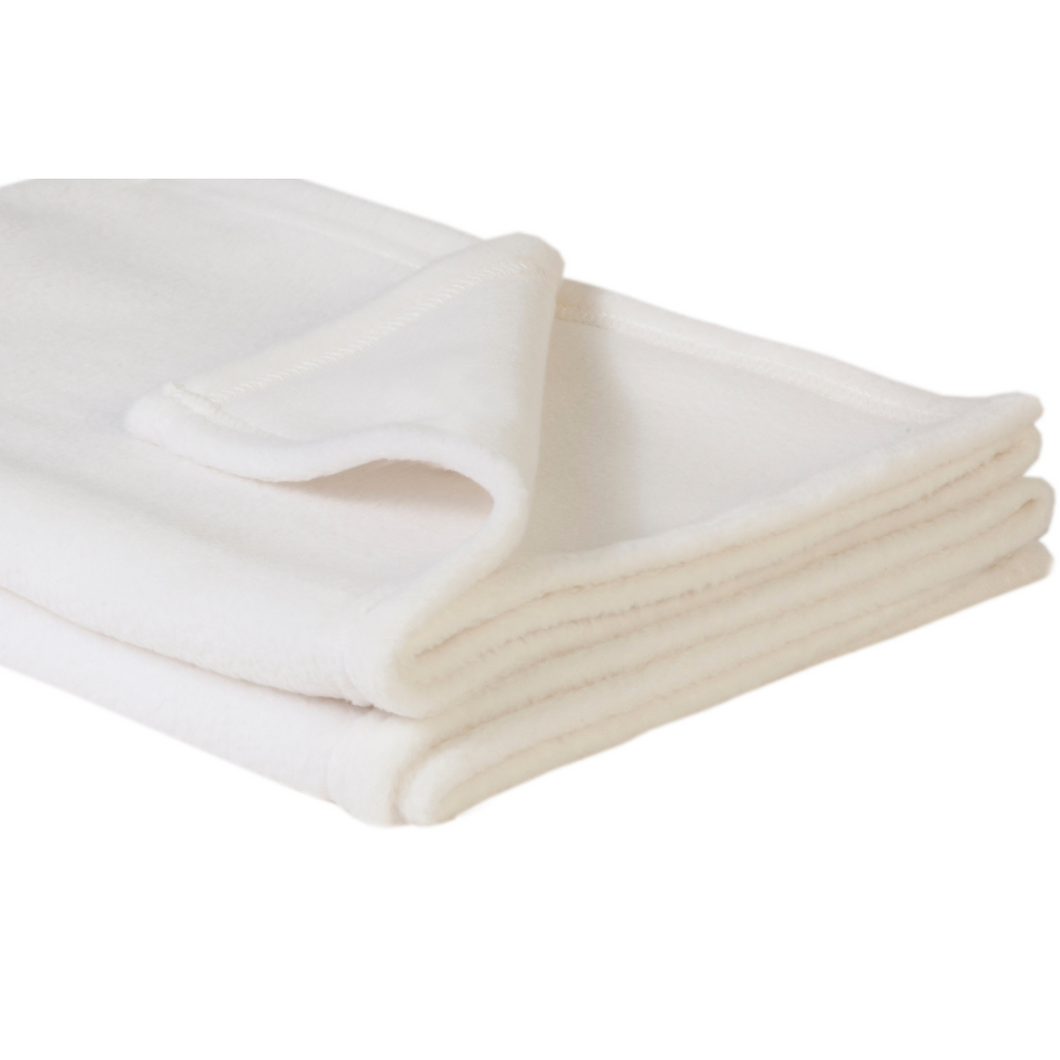 Soft Fleece Baby Shawl Cream