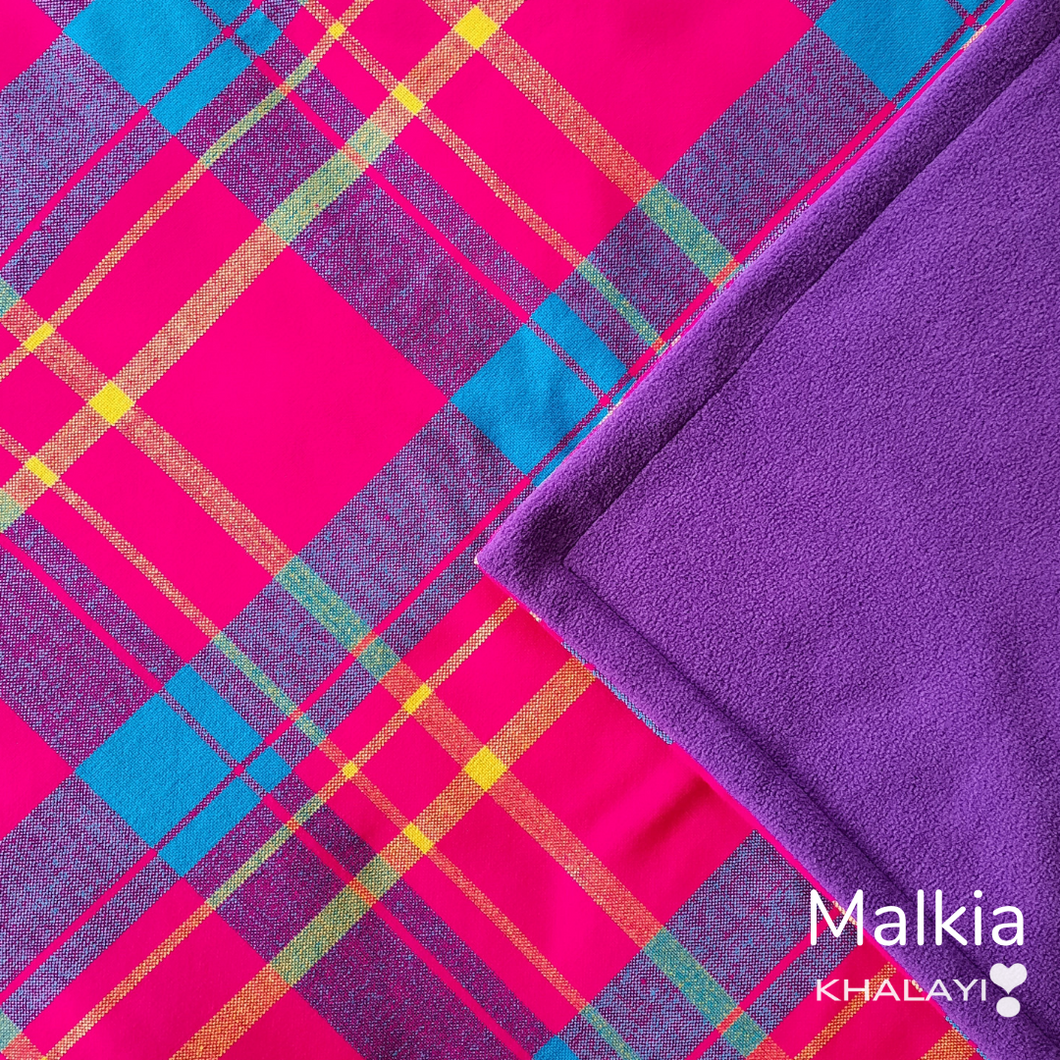Malkia Maasai Fleece Blanket