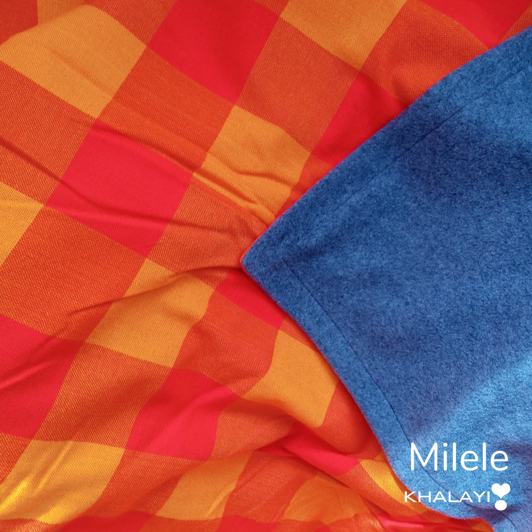 Milele Maasai Fleece Blanket